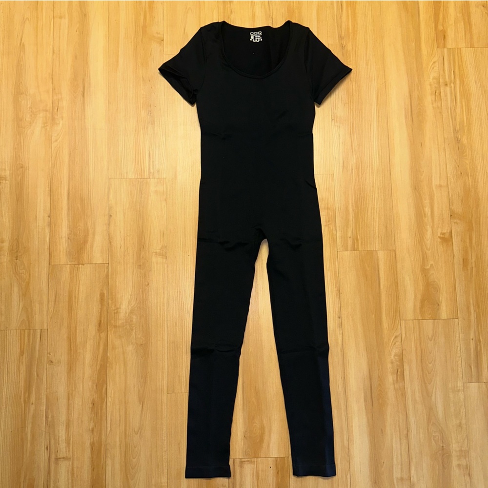Short-Sleeve Jumpsuit